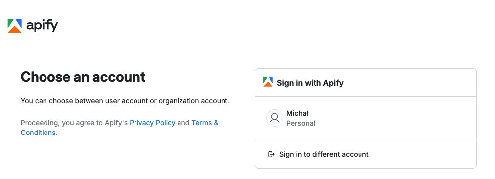 Apify Zapier connection